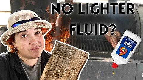 BBQ With No Lighter Fluid? - How To Get Your Pit Lit Up Quick #bbqlovers #fire #meditation #howto