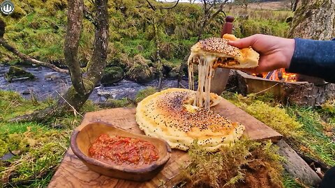 Divine shredded Chili Chicken baked in a beautiful Shipped Bread (CHICKEN RECIPE, RELAXING SOUNDS)