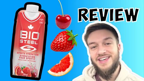 Biosteel Sports Hydration Drink Red Rally Splash review