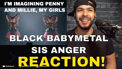 BLACK BABYMETAL - Sis Anger (Reaction!) | now that's hard