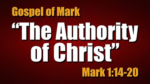 The Authority of Christ