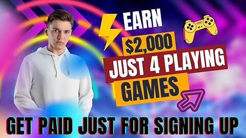 Free Game Pays REAL Money INSTANTLY! Just For Signing Up＊Not Clickbait＊Win Up To $2,000 #earn #cash