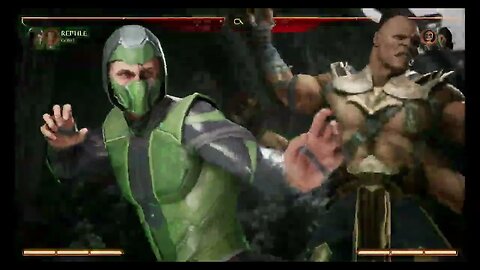 Mortal Kombat 1 2023 Reptile & Goro Kameo Fatal Blow