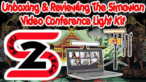 Unboxing & Reviewing The Simawan Video Conference Light Kit