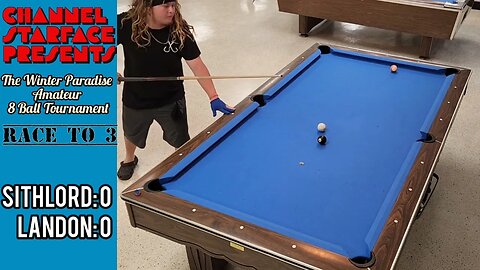 The Winter Paradise Amateur 8 Ball Tournament 2023 (SithLord Vs. Alan)