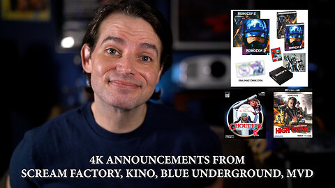 NEWS: 4K Updates From Scream Factory, New Releases from Kino, Blue Underground, MVD, and More!