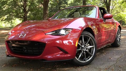 2017 Mazda MX-5 RF: Start Up, Test Drive & In Depth Review