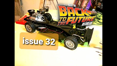 eaglemoss build the delorean issue 32