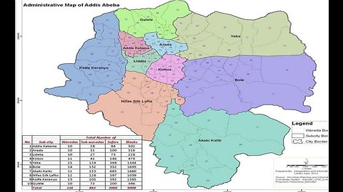 The City of Addis Ababa, Ethiopia