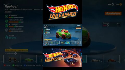 HOT WHEELS UNLEASHED-RAPHAEL 2020 TEENAGE MUTANT NINJA TURTLES CHARACTERS CARS