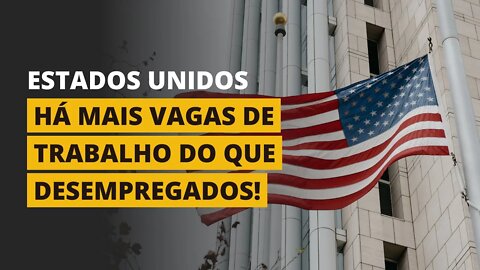 VAGAS DE TRABALHO NOS ESTADOS UNIDOS!