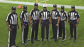 NFL's First All-Black Officiating Crew