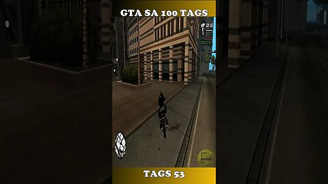 GTA SAN ANDREAS 100 TAGS TAG 53 #shorts #semedissaum #gta