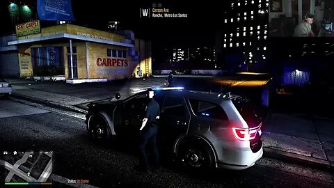 LSPDFR PATROL....FIRE AT VINEWOOD RACE TRACK!!!!!