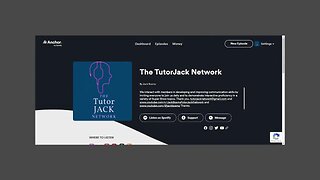 TutorJack Anchor FM Podcast Channel Support Requested