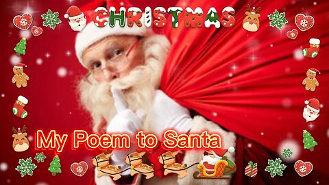 My Poem to SANTA