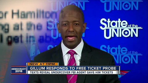 Texts suggest Andrew Gillum received 'Hamilton' tickets from undercover FBI agent