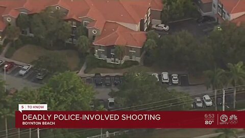 Man killed in Boynton Beach police-involved shooting