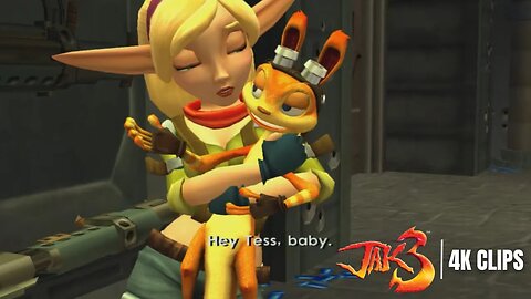 Jak & Daxter Reunite With Tess | Jak 3 4K Clips