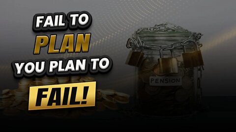 Fail to plan you plan to fail!