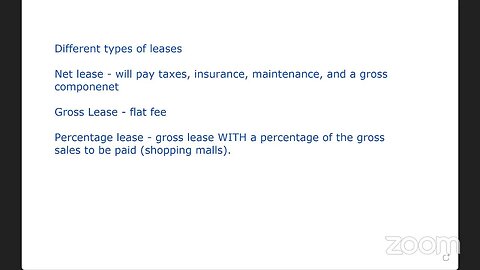 Leasehold estates