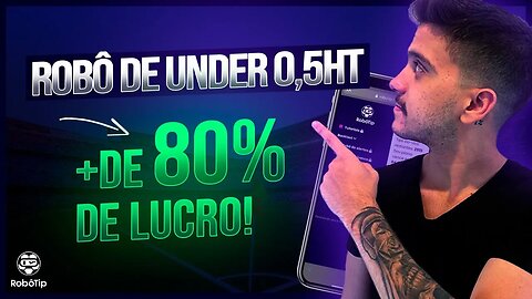 APOSTAS ESPORTIVAS | Robô pronto pra uso con MAIS DE 80% DE LUCRO!