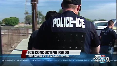 ICE conducting immigration raids this weekend in 10 major U.S. cities