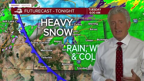 How much snow will fall? Hourly Colorado forecast from Denver7 Weather