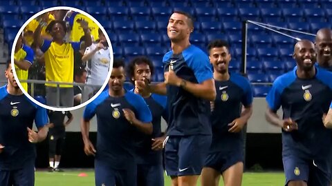 Cristiano Ronaldo [Ft. Speed] Al Nassr train in Osaka ahead of pre-season friendly with Inter Milan