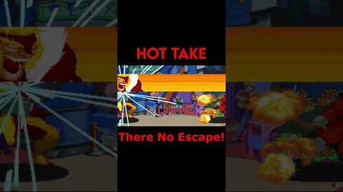 X-Men vs Street Fighter: Hot Take - There No Escape! #Shorts