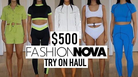 $500 WORTH FASHION NOVA HAUL!