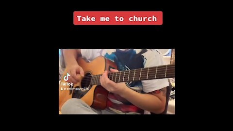 Take me to church- finger style guitar cover