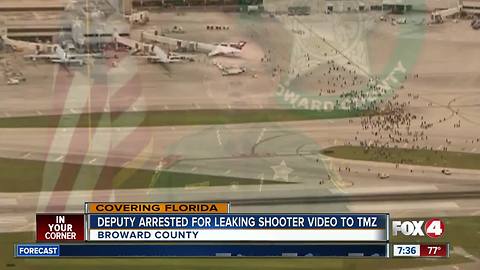 Deputy arrested for leaking Fort Lauderdale shooting video