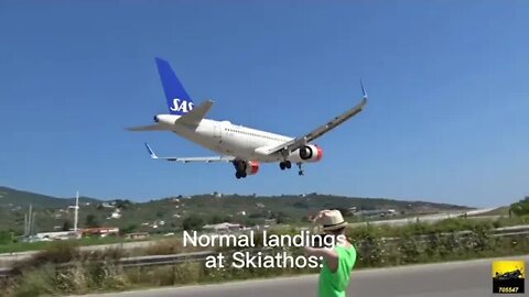 Skiathos 💀 #skiathos #greece #lowlanding #plane #aviation #extreme #edit #fyp #viral #fy #foryoupag