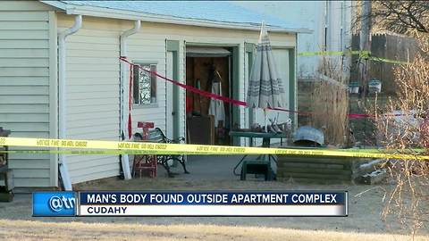 Cudahy police investigating homicide after man's body found in garage