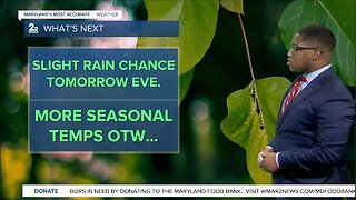 Thursday Evening Rain Chance