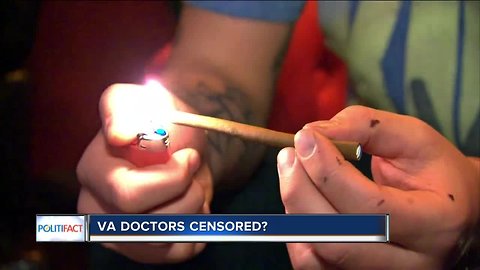 Are VA doctors censored from discussing medical marijuana?