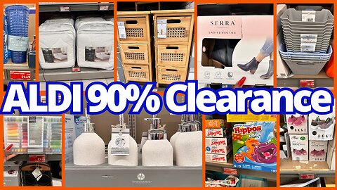 ALDI Clearance🛒🔥 ALDI 90% Off Clearance RUN Deals🛒🔥ALDI Shop W/Me | #aldi