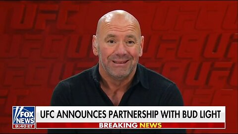 Dana White Makes Bud Light The Official Beer Of UFC