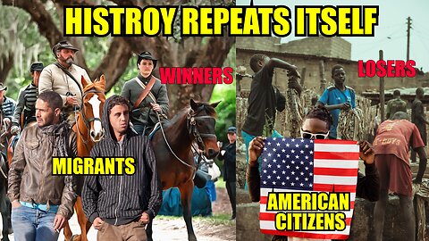 IT'S ALL BAD MIGRANTS GETS PRAISED UNITED STATES CITIZENS GETS NOTHING, CIVIL WAR COMING