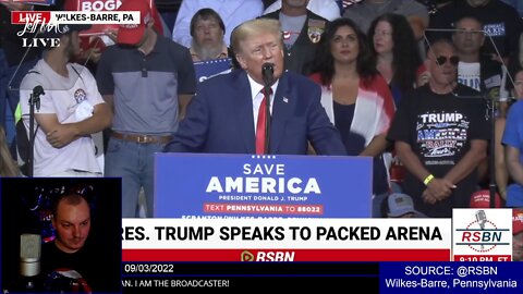 LIVE: President Trump Save America Rally in Wilkes-Barre Pennsylvania