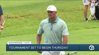 DeChambeau set to defend Rocket Mortgage Classic title