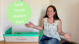 June 2021 Thrive Market Haul