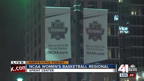 NCAA women's basketball taking over Sprint Center