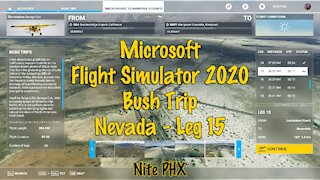 MSFS2020 Multiplayer Bush Trip Nevada Leg 15