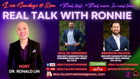 Real Talk With Ronnie - Special Guests: Nick De Gregorio and Brandon Michon