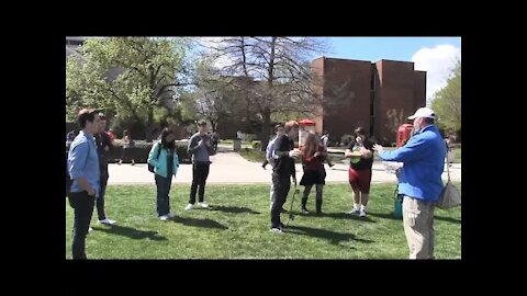 University Of Oklahoma | Open Air Preaching | Spring 2017 | Kerrigan Skelly