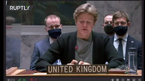 THE REPRESENTATIVE OF THE UNITED KINGDOM ALSO NOT COMPLYING WITH THE REAL TRUTH ABOUT THE BIO WEAPON