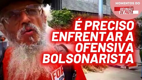 Bolsonarista ataca militante da FIST no Rio de Janeiro | Momentos do Reunião de Pauta