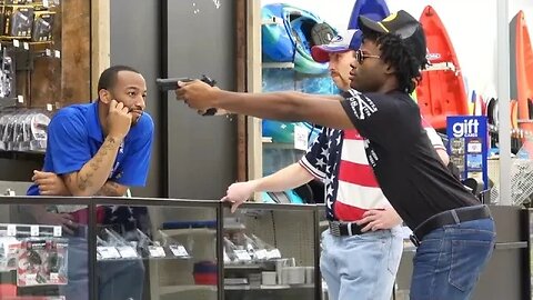 Black Redneck Goes Gun Shopping with Chester! Ft. Kanel Joseph